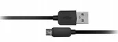 Kable USB - kabel micro usb 1,2m czarny - miniaturka - grafika 1