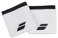Tenis ziemny - Babolat Logo Wristband (2 szt.) - white/black 5UA1261-1011 - miniaturka - grafika 1
