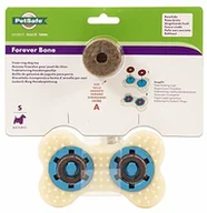 Zabawki dla psów - Busy Buddy PetSafe Forever Bone zabawka dla psów do żucia, zabawka na przekąski dla mocnych krzewów, wytrzymała, s - miniaturka - grafika 1