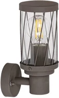 Lampy ogrodowe - Rabalux BUDAPEST Brązowy E27 IP44 Kinkiet zewnętrzny 8888 - miniaturka - grafika 1