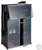 Szafki na buty - Relaxdays szafka na buty z tworzywa sztucznego, regał wtykowy XL, regał na buty na 24 pary, 6 półek, 94 x 61,5 x 31,5 cm, STANDARD - miniaturka - grafika 1