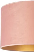 Lampy stojące - Euluna Lampa podłogowa Golden Roller jasnoróżowa/złota - miniaturka - grafika 1