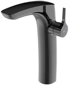 Baterie umywalkowe - Roca Insignia Black Bateria umywalkowa wysoka czarny połysk A5A3C3ACN0 - miniaturka - grafika 1