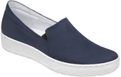 Slip on damskie - Simen wsuwane Slip On 0772 Granatowe 27386 - miniaturka - grafika 1