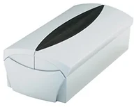 Wizytowniki - HAN HAN Wizytownik VIP 2000-31 w kolorze jasnoszarym/czarnym/pudełko na wizytówki o przekonującym designie na 500 wizytówek 2000-31 - miniaturka - grafika 1