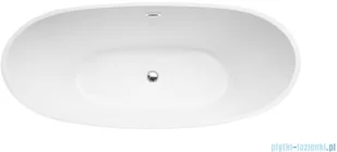 Besco Ayla wanna 170x80cm wolnostojąca z syfonem #WAS-170-A | - Wanny z hydromasażem - miniaturka - grafika 4