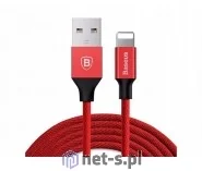Baseus Kabel USB Baseus Yiven Lightning 2A 1.8m czerwony (CALYW-A09) - Kable USB - miniaturka - grafika 2