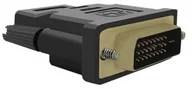 Adaptery i przejściówki - Qoltec Przejściówka HDMI AF / DVI (24+1) M 50514 - miniaturka - grafika 1