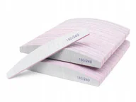 Akcesoria do paznokci - 50 x Pilnik do Paznokci Łódka Zebra 180/240 - miniaturka - grafika 1