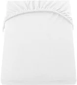 Prześcieradła - DecoKing DecoKing  Prześcieradło Jersey - Amber - Biały 180x200 cm - miniaturka - grafika 1