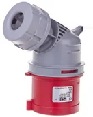 Kostki, złączki, wtyczki - PCE Polska sp. z o.o. Wtyczka przenośna 32A 5P 400V czerwona IP44 8025-6TT - miniaturka - grafika 1