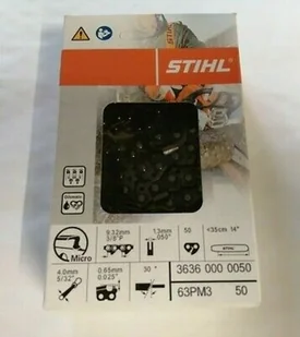 Stihl Picco Micro 3 łańcuch tnący do piły, 3/8 (PM3) 3636 003 0050 - Piły ręczne - miniaturka - grafika 2