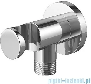 Kohlman Texen zestaw prysznicowy z deszczownicą 25 cm chrom QW210TR25 | - Zestawy prysznicowe - miniaturka - grafika 9