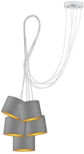 LYSNE Sufitowy żyrandol pająk WAIKIKI GOLD 400040/95 W5 - Lampy sufitowe - miniaturka - grafika 2