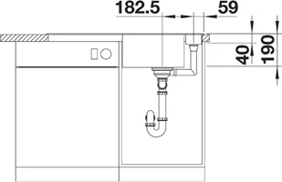 Blanco AXIA III 5 S 523222 tartufo - Zlewozmywaki Blanco AXIA III 5 S 523222 tartufo - Zlewozmywaki - miniaturka - grafika 5
