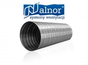 Akcesoria do wentylacji i klimatyzacji - Alnor Kanał SPIRO, przewód, rura wentylacyjna z blachy 0,4mm (1,5mb) 150mm SPR-C-150-040-0150 - miniaturka - grafika 1