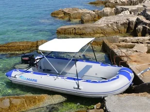 Viamare Daszek do pontonów Bimini white 87B4-2594W - Pływanie - miniaturka - grafika 2