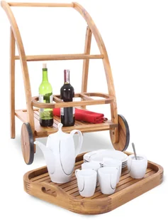 HOME & GARDEN Home&amp;Garden Barek ogrodowy drewniany HOME&amp;GARDEN Akacja - Stoły ogrodowe - miniaturka - grafika 4