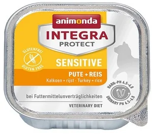 Animonda Integra Protect Sensitive dla kota smak indyk z ryżem tacka 100g - Mokra karma dla kotów - miniaturka - grafika 5