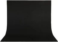 Tła fotograficzne - Powerlux Tło fotograficzne bawełniane 300 x 300 cm czarne) - miniaturka - grafika 1