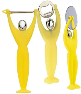 Bugatti Italy Zestaw 3 przyborów GYM żółty Casa 32-7089/AC6U - Przybory do gotowania - miniaturka - grafika 2