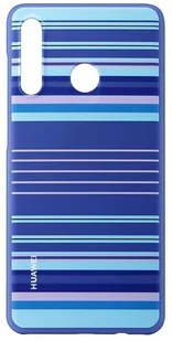 Huawei etui do P30 Lite plecki dekoracyjne TPU niebieskie linie TelForce-51993075 - Etui i futerały do telefonów - miniaturka - grafika 2