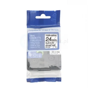 Brother TZE-S151 Taśma 24mm, laminowana przeźroczysta, czarny nadruk E671-98505_20150122103409 - Taśmy do drukarek barwiące - miniaturka - grafika 6