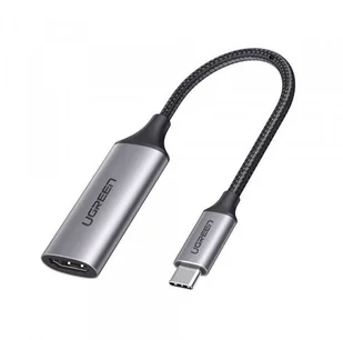 Ugreen Ugreen przejściówka adapter USB Typ C - HDMI 2.0 4K@60 Hz Thunderbolt 3 do MacBook / PC szary (70444) 70444 - Adaptery i przejściówki - miniaturka - grafika 2