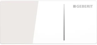 Geberit SIGMA 70 zdalny przycisk spłukujący szkło białe 115.630.SI.1 - Przyciski spłukujące - miniaturka - grafika 2