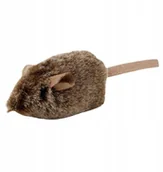 Zabawki dla kotów - Pluszowa mysz myszka dla kota piszcząca z ogonkiem - miniaturka - grafika 1