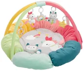 Maty edukacyjne - BabyFehn Mata edukacyjna, poduchy Aiko i Yuki średnica 85cm - miniaturka - grafika 1