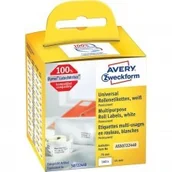 Etykiety do drukarek - Avery Zweckform Etykiety Na Rolce ZWECKFORM 70x54 Trwałe Do Drukarek DYMO Label Writer Białe 160szt ZW635 - miniaturka - grafika 1
