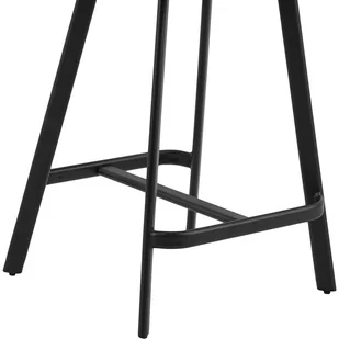 Actona Stołek barowy Oregon PU brandy Low - Taborety i hokery - miniaturka - grafika 9