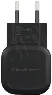 Qoltec Ładowarka sieciowa 12W | 5V | 2.4A | USB 50180 - Ładowarki do telefonów - miniaturka - grafika 4