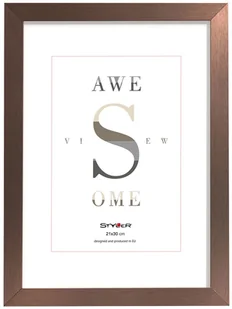 FF Ramka zdjęcia Sanremo 21 x 30 cm miedziana RA-14342 - Ramki na zdjęcia - miniaturka - grafika 2