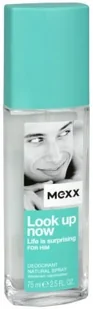 Mexx Look up now for Him dezodorant atomizer 75 ml - Dezodoranty i antyperspiranty męskie - miniaturka - grafika 2