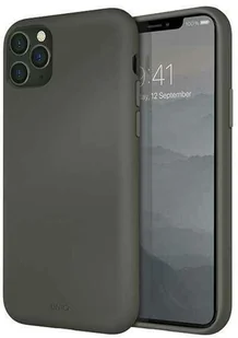 UNIQ Etui Uniq Lino Hue iPhone 11 Pro Max, szary 8886463671443 - Etui i futerały do telefonów - miniaturka - grafika 2