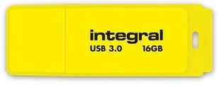 Integral Neon 16GB żółty (INFD16GBNEONYL3.0) - Pendrive - miniaturka - grafika 2