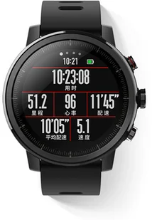 Xiaomi Amazfit 2 Stratos Czarny - Smartwatch - miniaturka - grafika 5