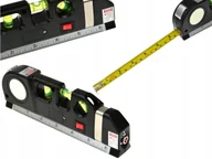 Poziomice, łaty, miary - Poziomica Laserowa Krzyżowa Podświetlana Miara 2,5 - miniaturka - grafika 1