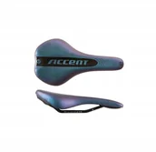 Siodełka rowerowe i akcesoria - Accent Siodełko Furious rainbow - miniaturka - grafika 1