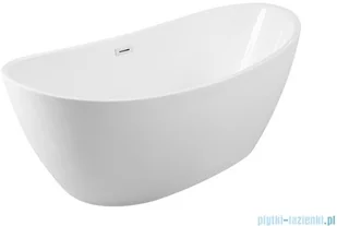 Besco Ayla wanna 170x80cm wolnostojąca z syfonem #WAS-170-A | - Wanny z hydromasażem - miniaturka - grafika 3