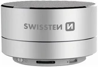 Głośniki przenośne - Swissten I-metal Srebrny - miniaturka - grafika 1