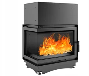 Kratki.pl Marek Bal Kominek z płaszczem wodnym ZUZIA Lewy 12 kW  200 ZUZIA/PW/BL/15/BS/W - Kominki wolnostojące - miniaturka - grafika 5