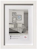 Ramki na zdjęcia - Walther wzornictwo Construction wzornictwo rama 13 x 18 cm ramka na zdjęcia, polistyren, biały, 15.7 x 1.3 x 20.7 cm JK318W - miniaturka - grafika 1