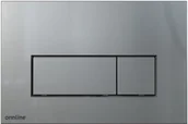 Przyciski spłukujące - Onnline ONNLINE Przycisk spłukujący chrom mat CGJ546 CGJ546 - miniaturka - grafika 1