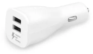 Samsung TelForceOne Ładowarka samochodowa EP-LN920 + kabel ECB-DU4EBE 2x2A czarna bulk - Ładowarki samochodowe - miniaturka - grafika 2