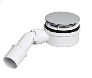 McAlpine Polska syfon do brodzika 90 super płaski chrom HC2730LCPN-PB - Syfony - miniaturka - grafika 4