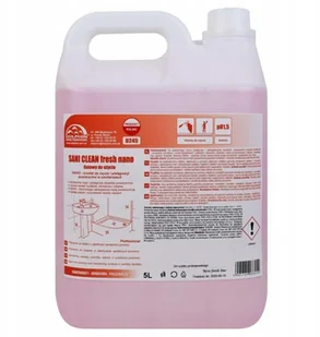 Pianka Do Mycia Kabin Prysznicowych Sani Clean 5L - Środki do kuchni i łazienki - miniaturka - grafika 2