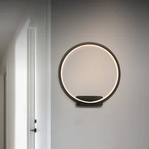 Altavola Design ADesign Kinkiet Ledowe Okręgi no. 1 in 3k czarny LA073/W_in_3k_black - Lampy ścienne - miniaturka - grafika 7